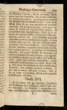 329-345, Thesis XVI. - XX.