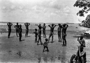 Männergruppe (Deutsche Indien-Expedition 1926/1929 - 4. Andamanen)
