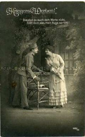 Soldat mit Frau