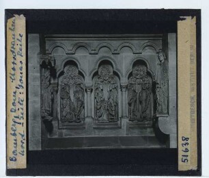Bamberg, Dom,Bamberg, Dom, Ostchor (Georgenchor) : nördliche Seite: Jonas-Reihe
