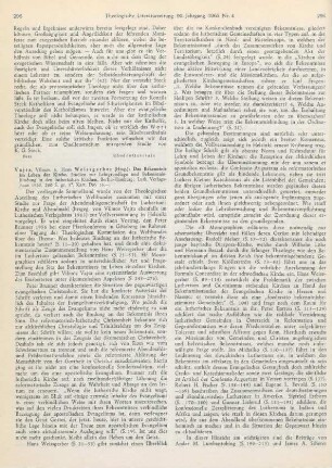 295-298 [Rezension] Das Bekenntnis im Leben der Kirche