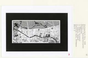 Diplomatenviertel, Berlin-Tiergarten (Diplomarbeit bei Werner Düttmann): Naturbestand, Lageplan 1:4000