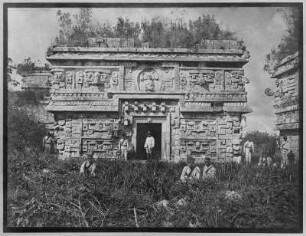Las Monjas in Chichén Itzá (Sammlung Richard Wegner 1869/1931)