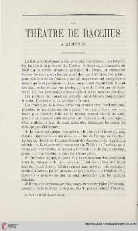 N.S. 9.1864: Le théatre de Bacchus à Athènes