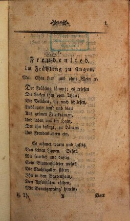 Das vollständigste Liederbuch der Deutschen Nation : aus den Werken ihrer vorzüglichsten Dichter. 2