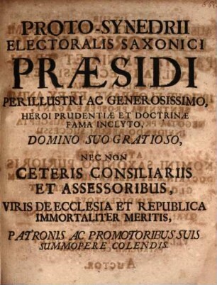 Synopsis Errorum Fanaticorum, Quos Tremuli Moderni Fovent