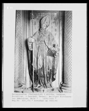 Der Kirchenvater Ambrosius