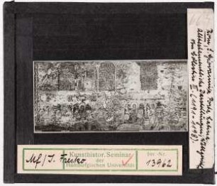Rom: San Giovanni a Porta Latina, Szenen aus dem Alten Testament, Weltgericht