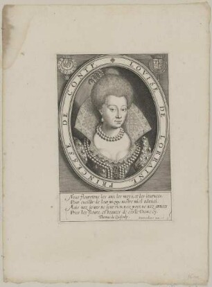 Bildnis der Lovise de Lorraine