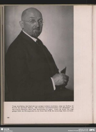 Porträt des Direktor Klönne