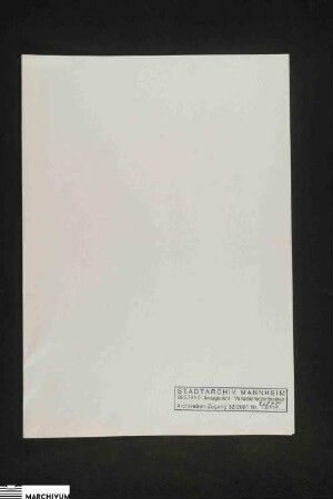 Vermögen des verstorbenen Johann Wolf