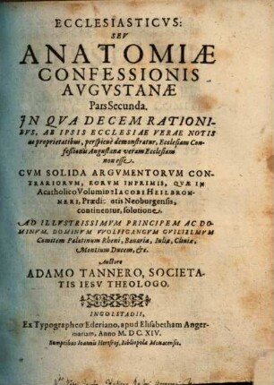 Ecclesiasticus