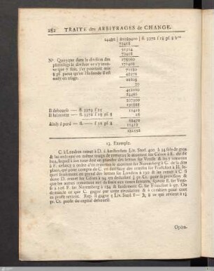 Calculs de Change & Circulations d'Argent avec les provisions aux differentes places, & diverses autres Circonstances