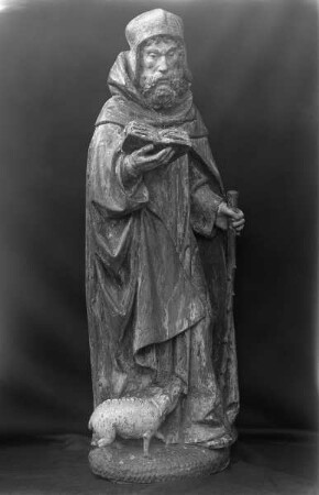 Figur eines heiligen Antonius Abbas