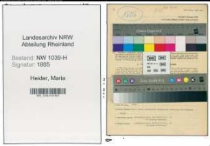 Entnazifizierung Maria Heider , geb. 26.02.1897 (Studienraetin)