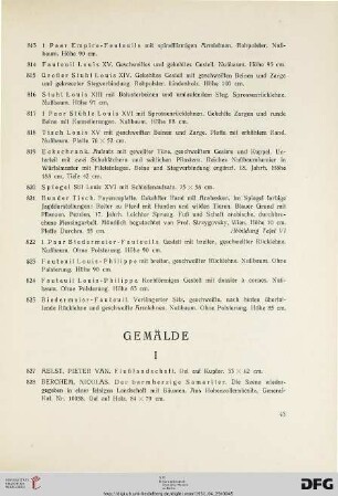 Gemälde (Nr. 827-903)
