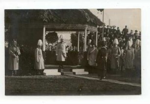 Füsilierregiment (4. Württembergisches Infanterie-Regiment Nr. 122), 100jähriges Regimentsjubiläum mit König Wilhelm II. auf den Böckinger Wiesen