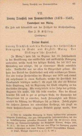 93-124 Lorenz Truchseß von Pommersfelden (1473-1543), Domdechant von Mainz : Fortsetzung