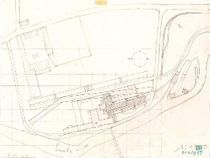 Fischer, Theodor; Bad Kissingen; Kurhaus-Hotel - Lageplan