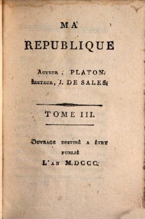 Ma Republique, 3