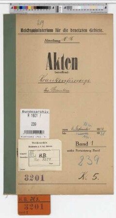 Krankenfürsorge der Beamten