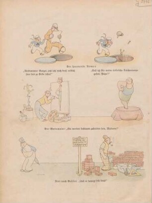 "Der spannende Roman" "Der Modemaler" "Frei nach Galilei"