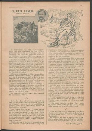 El mate amargo : (Anécdota histórica)