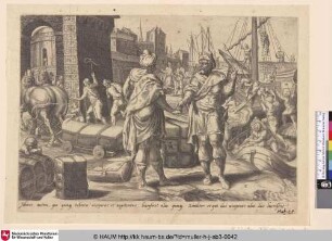 [Der Diener des Handels der fünf Talente; The servant of the five talents trading]