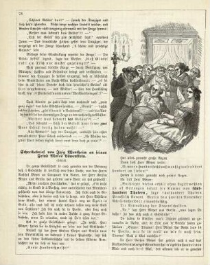 "Schreibebrief von Itzig Wertheim an seinen Feind Moses Löwenstein"