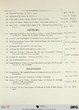 Freiburg (Nr. 301-309)