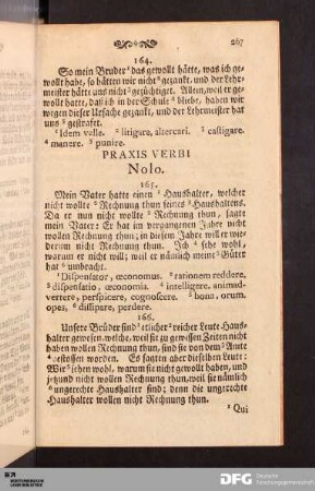 Praxis Verbi Nolo.