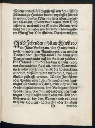 Am Zehenden ...