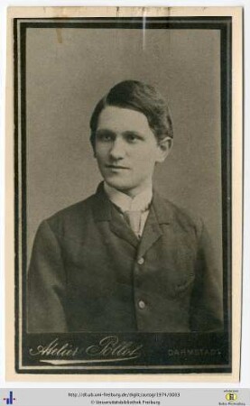 Stefan George (ca. 1888)