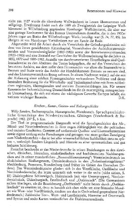 Rezensionen und Hinweise :: Kirchen-, Kunst-, Geistes- und Kulturgeschichte
