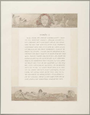 Mappe "Hymnen an die Nacht", Blatt 8