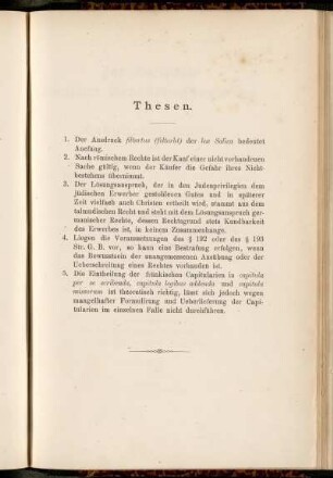 Thesen