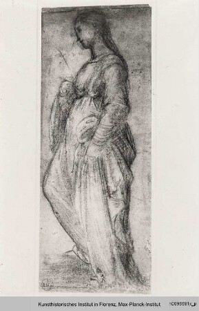 Stehende weibliche Gewandfigur
