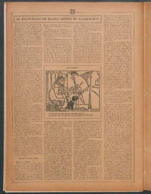 El doctorado de Blasco Ibáñez en Washington