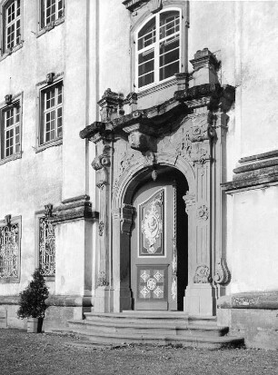 Birnau (Uhldingen-Mühlhofen). Zisterzienserpriorat (1746/1750; P. Thumb). Portal