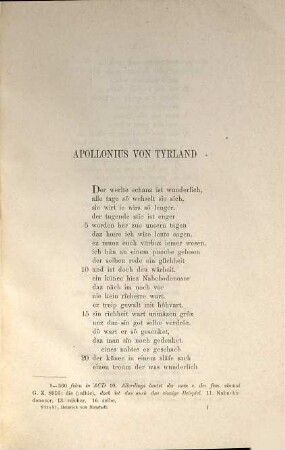 Apollonius : von Gotes Zuokunft