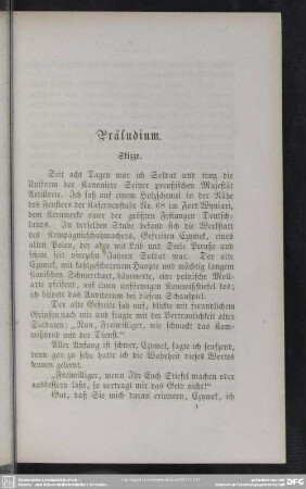Präludium