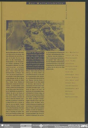 Der Wallwitzhafen : Ideen - Entwürfe - Projekte