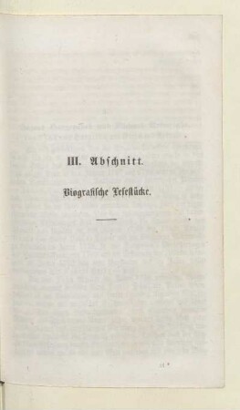 Biografische Lesestücke