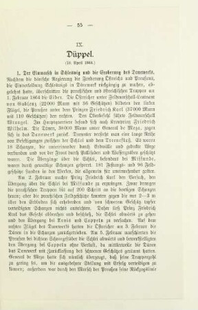 IX. Düppel (18. April 1864)