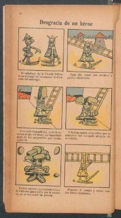 Desgracia de un héroe - [Cómic]