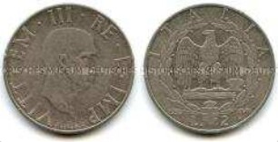 Italien, 2 Lire