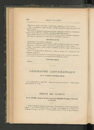 Droit Du Congo.