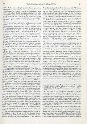 234-236 [Rezension] Kimura-Andres, Hannelore, Mukyokai