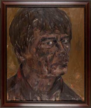 Gemälde des Künstlers Herbert "Jimmy" Weitemeier, o.T., 1982