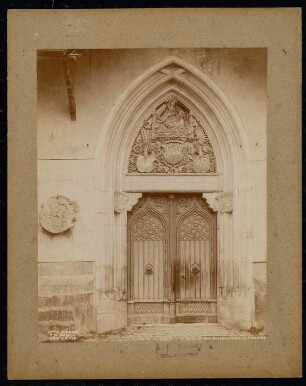 Pfarrkirche Unsere liebe Frau im Moos, Sterzing: Portal